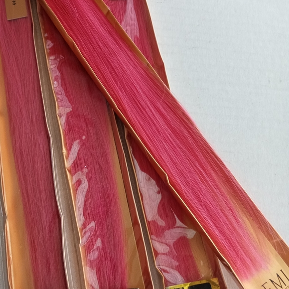 New 18" Light Pink Remy Itips Human Hair Extensions get length and fullness - Picture 6 of 13